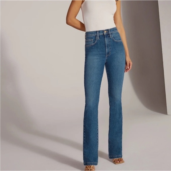 Favorite Daughter Denim - Favorite Daughter The Valentina Super High Rise Mini Boot Jeans Size 24